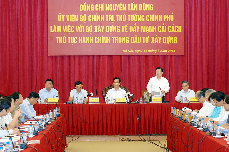 PM calls for red tape cuts in construction investment - ảnh 1